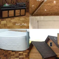 پخش و اجرا چوب ترموود و چوب روسی لمبه|مصالح و تجهیزات ساختمان|تبریز, |دیوار