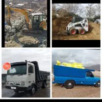 اجاره بابکت و خاکبرداری حمل نخاله با بادسان