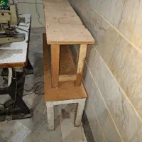 چرخ دکمه و ۲عدد میز اتو و ۲عدد نیمکت|چرخ خیاطی و ریسندگی|قرچک, باقرآباد|دیوار