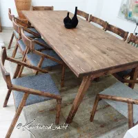 میز غذاخوری چوبی میزصندلی چوبی میزناهارخوری