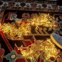 ال ای دی ریسه ای|ریسه و چراغ تزئینی|قم, شهرک قدس|دیوار