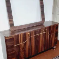 آینه کنسول چوبی