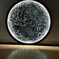 تابلو 120cm نور یخی نچرال