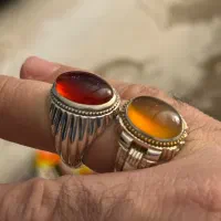 انگشترهای اصیل عقیق های یمنی (( تراشدار قطعی ))