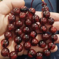 تسبیح کهربا 35عددی کهنه