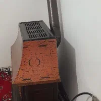 بخاری طرح شومینه|بخاری، هیتر، شومینه|ایلام, |دیوار