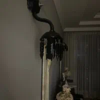 لوستر مشکی ۲۵ ملیون تومان|لوستر و چراغ آویز|تهران, اقدسیه|دیوار