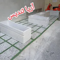 گلدان بتنی شیار دار|مصالح و تجهیزات ساختمان|تهران, شهر‌زیبا|دیوار