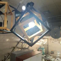 لوسترچوبی|لوستر و چراغ آویز|ساوه, |دیوار