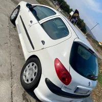 ۲۰۶تیب۲سفید بیرنگ کم کار|خودرو سواری و وانت|قائم‌شهر, |دیوار