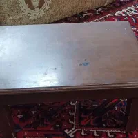 میز تحریر نشسته قدیمی چوبی