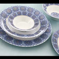 سرویس چینی ۳۵ پارچه  طرح سلطانیه درجه یک