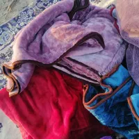 پتو گل برجسته 2تکه ساده وطرح دار ونوزادی