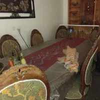 میز ناهر خوری و صندلی و مبل و میز پذیرائی