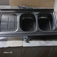 سینک دوقلو اخوان در حد نو.چپ