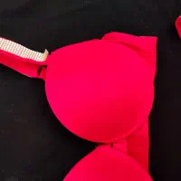 ست قرمز نگین دار