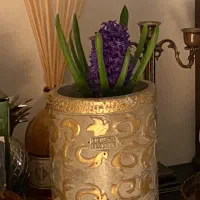 گلدان و ظرف میوه بتونی با نقاشی|مجسمه، تندیس، ماکت|تهران, الهیه|دیوار