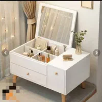 میزآرایش و صندلی مینیمال دارچوب