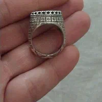 انگشترنقره کله شاهی|جواهرات|رشت, امین الضرب|دیوار