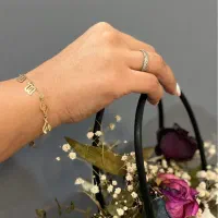 دستبند و انگشتر طلا بدون اجرت