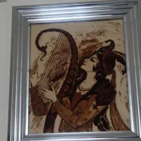 تابلو فرش کار دست