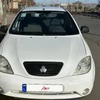 تیبا دوهاچبک مدل 1400رنگ سفید بدون خط خش خونگی