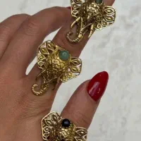 انگشتر برنجی هندی