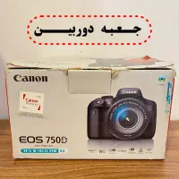 دوربین کنون ۷۵۰d با لنز ۱۸-۱۳۵|دوربین عکاسی و فیلمبرداری|اهواز, آریاشهر|دیوار