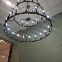 لوستر سه طبقه ۴۰شعله