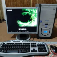 کامپیوتر ۳هسته با رم ۴ ddr2 هارد ۲۰۰ گرافیک ۱