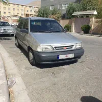 پراید نقره ای مدل ۸۵ فرمان هیدرولیک