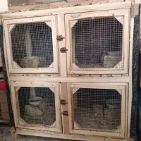 قفس چوبی درحد نو