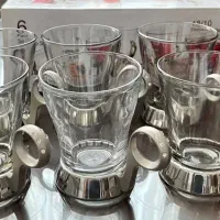 لیوان دسته استیل وارداتی made in china