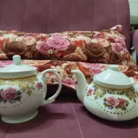 دو عدد قوری ، نو ، تمیز ، زیبا ، آرکوپال و چینی