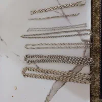 انگشتر زنجیر دستبند نقره کلکسیونی