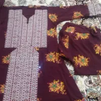 لباس زنانه بلوچی|لباس|کرباسک, |دیوار