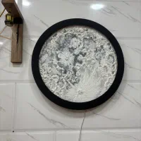 تابلو ماه اینه دار چراغ دار و ماه کامل چراغ دار|ساعت دیواری و تزئینی|رشت, رشتیان|دیوار
