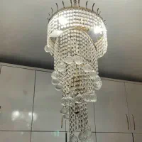 لوستر ریسه ای پیچی زیبا