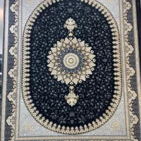 دوعدد فرش نخی بین مطهری ۱۳ و ۱۵ فرش دیبا