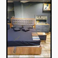 تخت خواب دونفره آمین ++از مینیمال تا کلاسیک|تخت و سرویس خواب|کرج, ساسانی (قلمستان)|دیوار