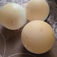 ۳ عددحباب بزرگ با پایه برق