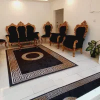 مبل سلطنتی ۹نفره|مبلمان خانگی و میز عسلی|مشهد, حجاب (شهرک غرب)|دیوار