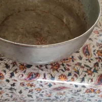 دو عدد کاسه مسی قدیمی