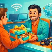 کار در کافی نت