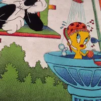 فرش اتاق بچه،تخت وتشک رویال،میز تحریر،