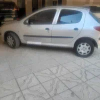 پژو 206مدل 1383