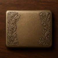 جای سیگار برنز‌ کنده کاری شده