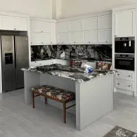 طراحی و اجرای کابینت آشپزخانه مدرن و نئوکلاسیک