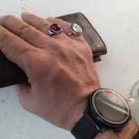 دو انگشتر عقیق و حدید|کلکسیون اشیاء عتیقه|ارومیه, |دیوار