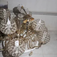 لوستر 12 شاخه|لوستر و چراغ آویز|مشکیندشت, |دیوار